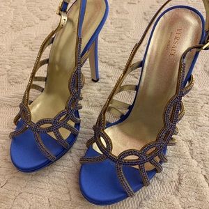 Versace Sling Back Heels